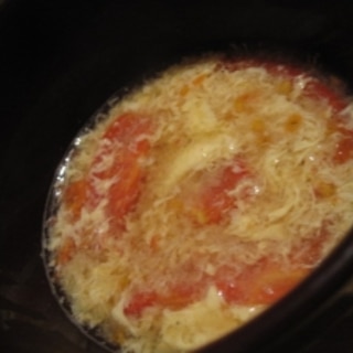 トマトと卵のスープ★中華風